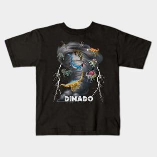 Dinosaur Tornado (DINADO!) Kids T-Shirt